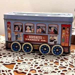 Vintage Hersheys Train Tin